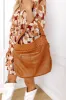 Luxe Lifestyle Faux Leather Tote In Brown sold by Impressions