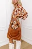 Luxe Lifestyle Faux Leather Tote In Brown sold by Impressions