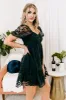 Endearing Romance Embroidered Mini Dress In Black sold by Impressions
