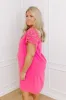 Class Act Linen-Blend Mini Dress Curves sold by Impressions