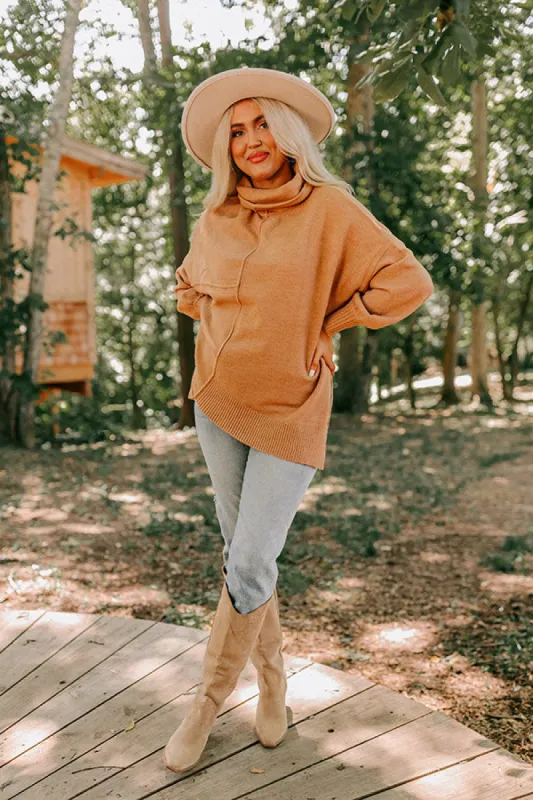 Coffee Shop Meetup Sweater In Iced Mocha sold by Impressions