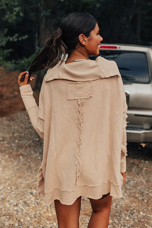 Forest Memories Oversized Sweater in Iced Latte sold by Impressions product image thumbnail 4