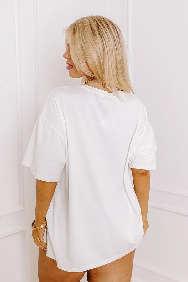 Dreamer World Tour Graphic Tee In White Curves sold by Impressions product image thumbnail 2