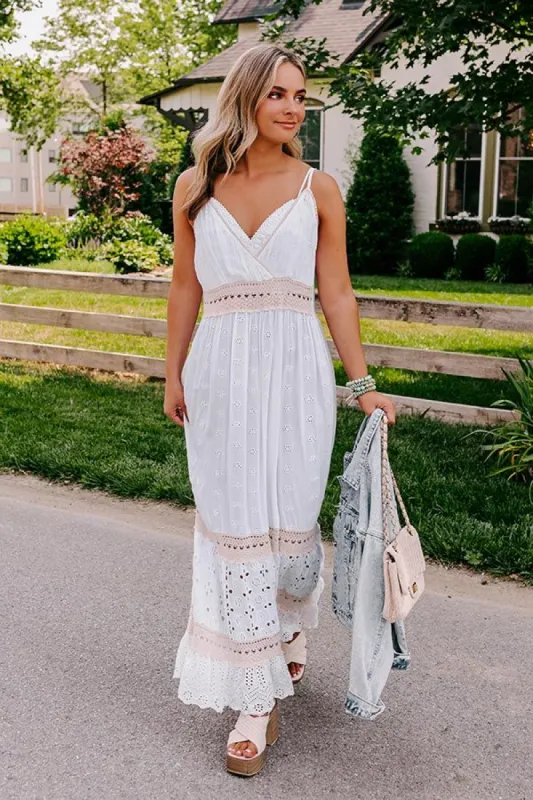 Falling For Bali Eyelet Maxi sold by Impressions