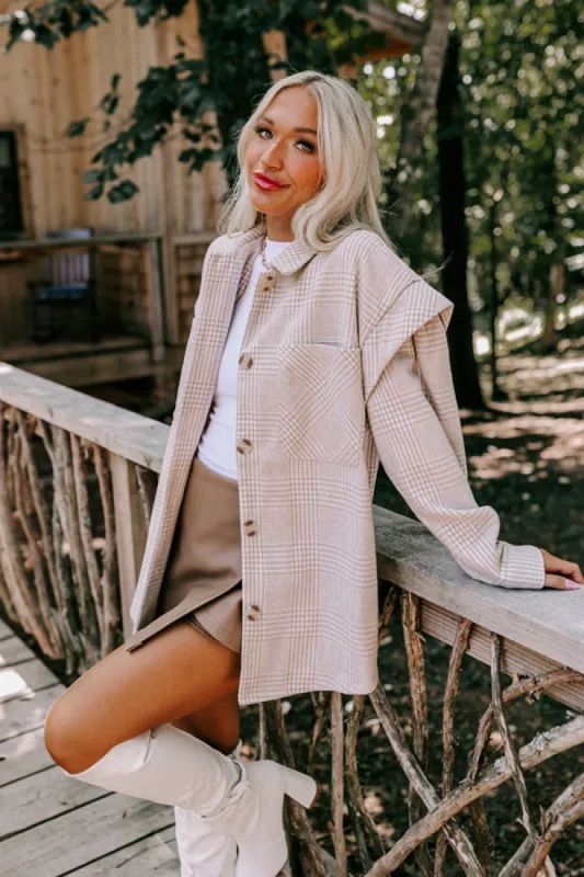 Back Before Dawn Jacket In Iced Latte sold by Impressions