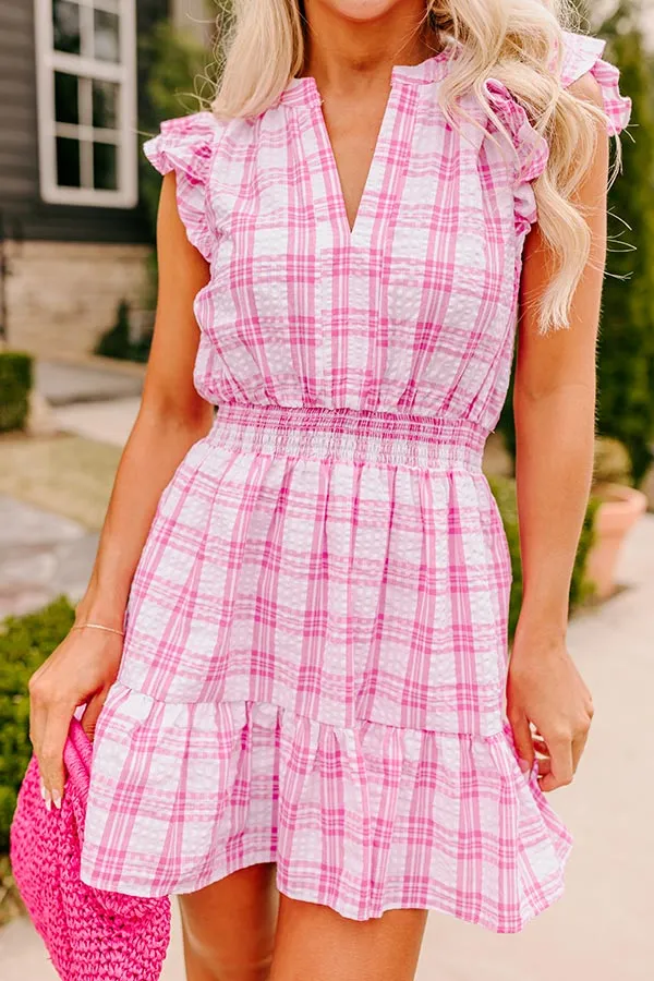 Parkside Picnic Gingham Romper in Pink sold by Impressions product image thumbnail 3