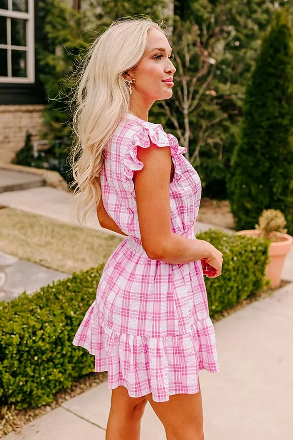 Parkside Picnic Gingham Romper in Pink sold by Impressions product image thumbnail 4