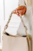 Allure Avenue Faux Leather Purse In Oatmeal sold by Impressions