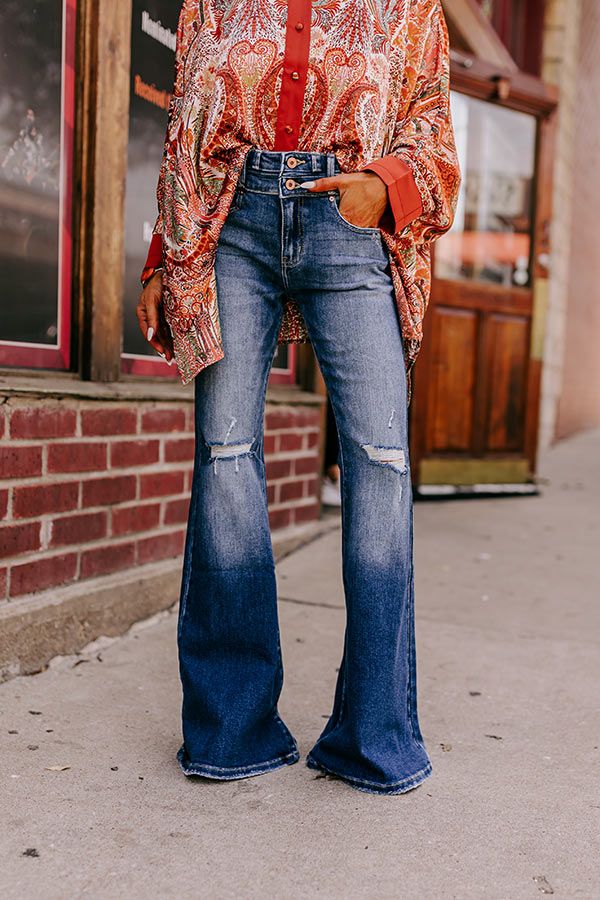 KanCan The Layla High Waist Flare sold by Impressions product image thumbnail 4