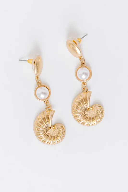 Collecting Seashells Earrings sold by Impressions