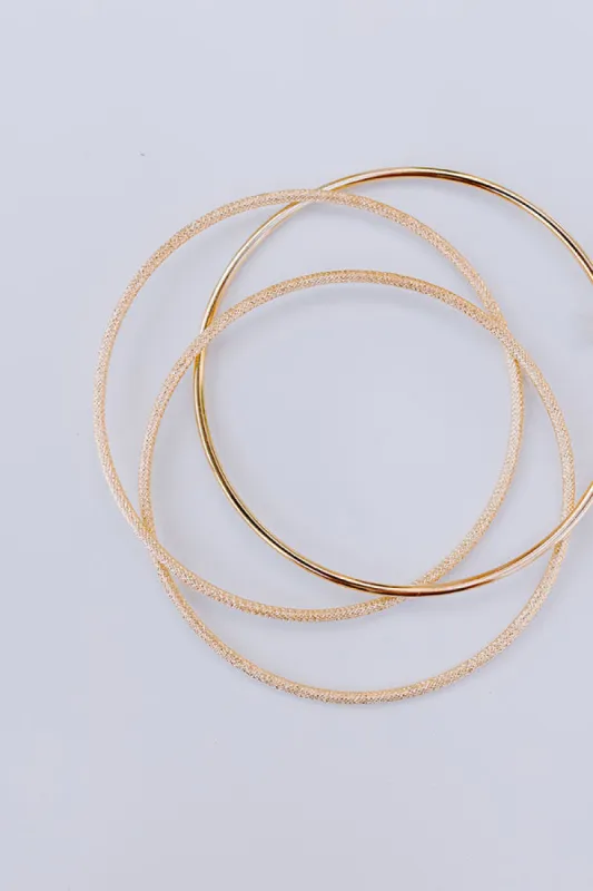 Sweet Glance Bangle Bracelet Set sold by Impressions