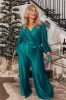 Milan Memories Pleated Jumpsuit Curves sold by Impressions