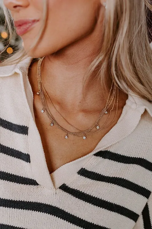 Wrapped With Love Layered Necklace sold by Impressions