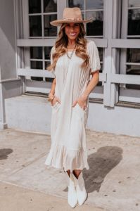 Sandy Shores Midi In Stone sold by Impressions