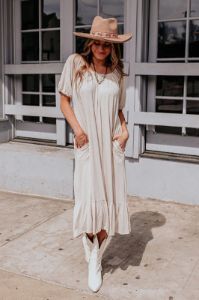 Sandy Shores Midi In Stone sold by Impressions
