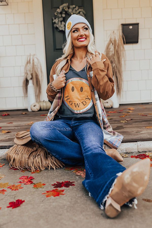 Howdy Happy Face Sweatshirt sold by Impressions product image thumbnail 4