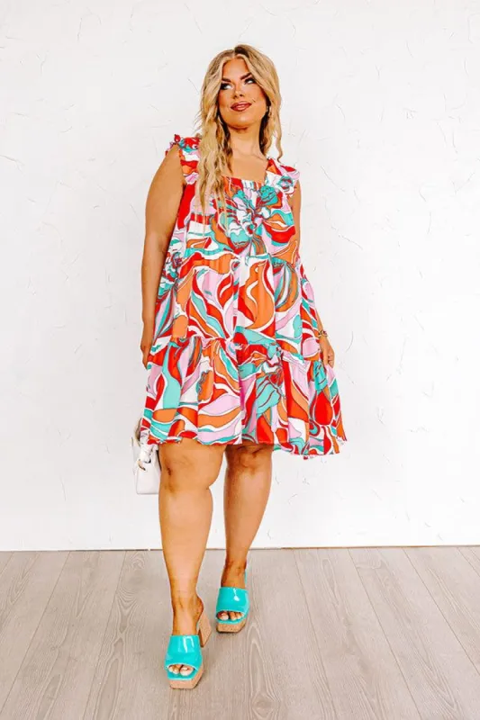 Popular Retreat Mini Dress Curves sold by Impressions