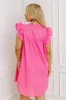 Casually Chic Shift Dress In Pink Curves sold by Impressions