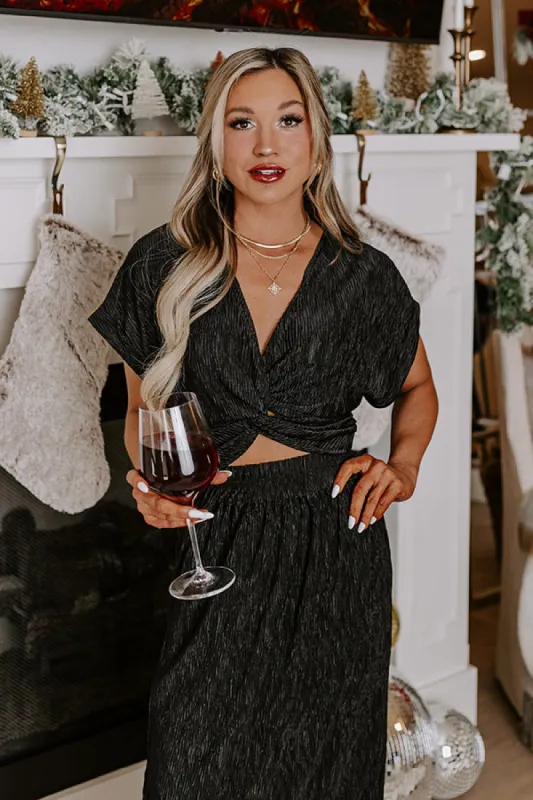 Social And Chic Pleated Top sold by Impressions