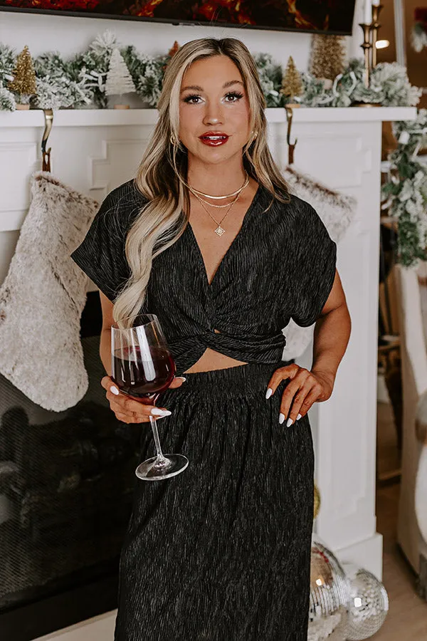 Social And Chic Pleated Top sold by Impressions