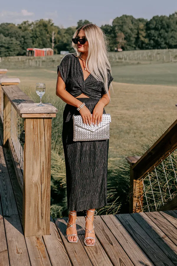 Social And Chic Pleated Top sold by Impressions product image thumbnail 5