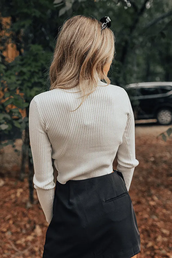 Tall Timbers Ribbed Top In Ivory sold by Impressions product image thumbnail 5