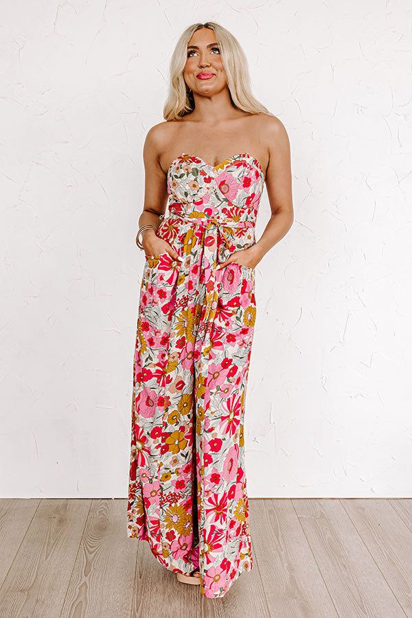 Time For Bliss Floral Jumpsuit sold by Impressions product image thumbnail 4