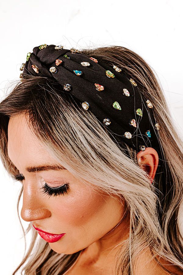 Angelic Aura Embellished Headband In Black sold by Impressions product image thumbnail 3