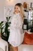 It's In The Details Lace Mini Dress in White sold by Impressions