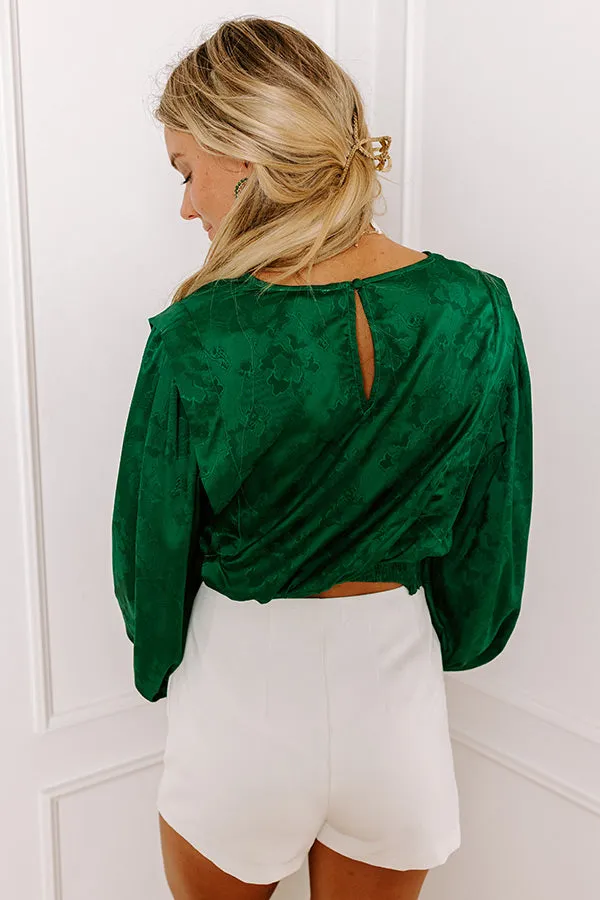 Pair With A Smile Satin Top sold by Impressions product image thumbnail 4