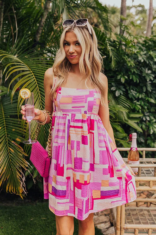 Feeling Butterflies Romper in Hot Pink sold by Impressions