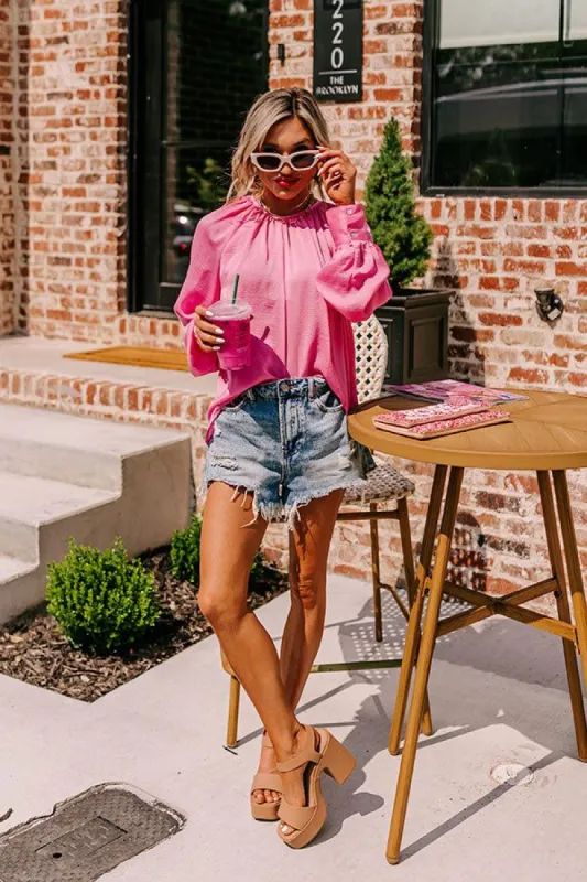 Guava Gorgeous Shift Top sold by Impressions