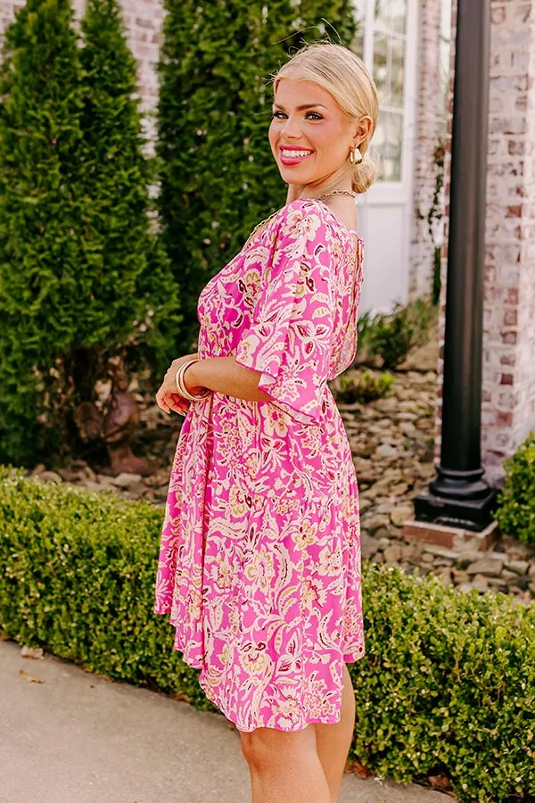 Summer Getaway Floral Mini Dress Curves sold by Impressions product image thumbnail 3