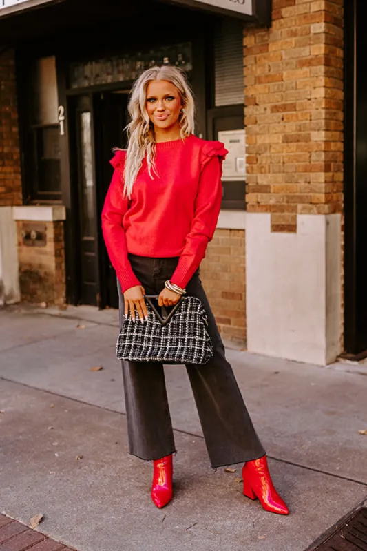 Bring The Cocoa Sweater Top sold by Impressions