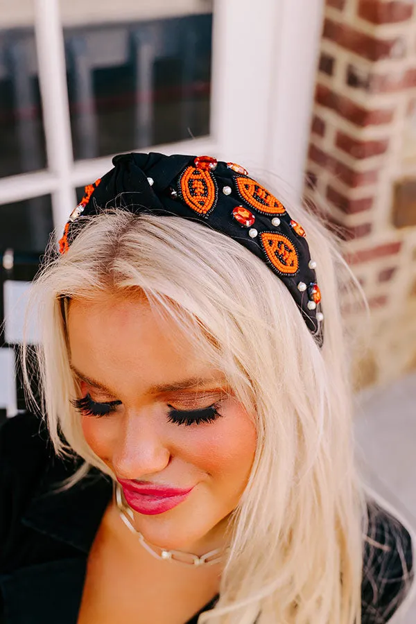 Team Spirit Embellished Headband In Black sold by Impressions product image thumbnail 3