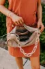 Feeling Fab Faux Leather Tote in Taupe sold by Impressions