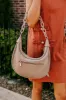 Feeling Fab Faux Leather Tote in Taupe sold by Impressions