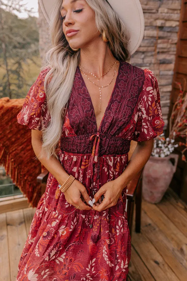 Pair With A Smile Floral Maxi Dress sold by Impressions product image thumbnail 3