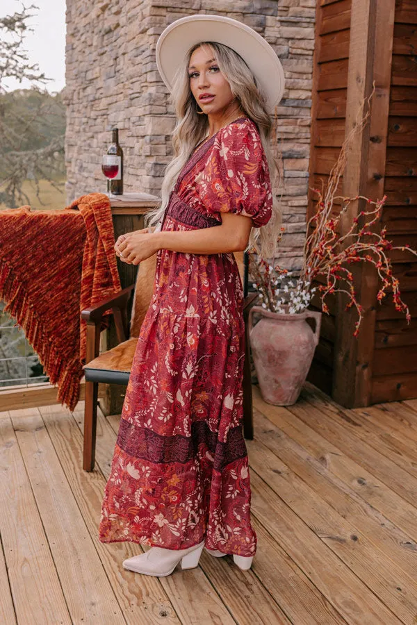 Pair With A Smile Floral Maxi Dress sold by Impressions product image thumbnail 4