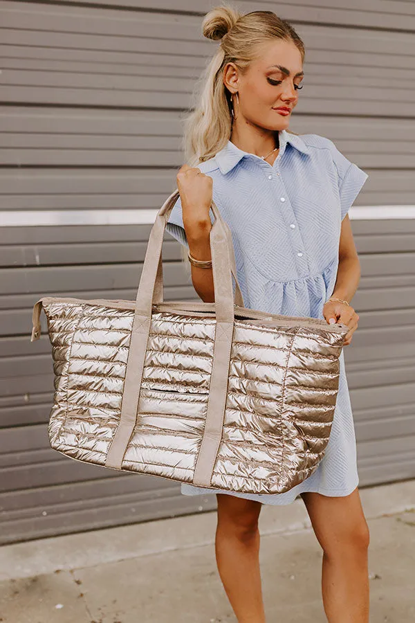 Napa Trip Puffer Weekender Tote sold by Impressions