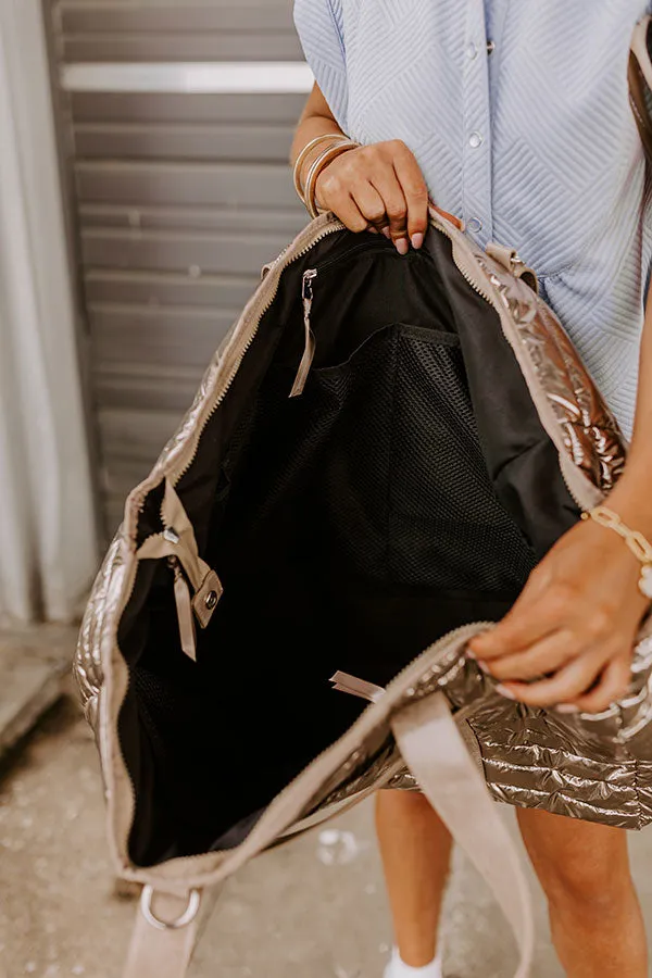 Napa Trip Puffer Weekender Tote sold by Impressions product image thumbnail 2