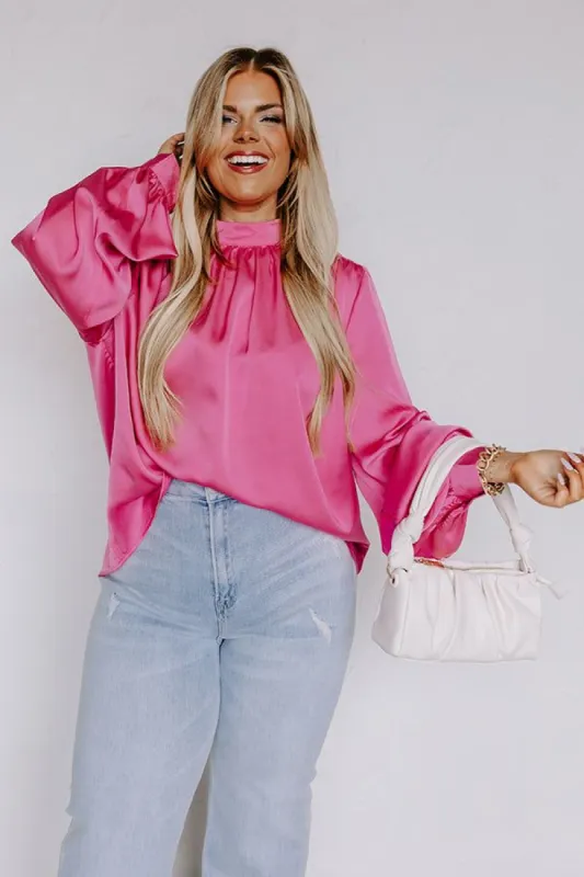 You're The Best Shift Top in Pink Curves sold by Impressions