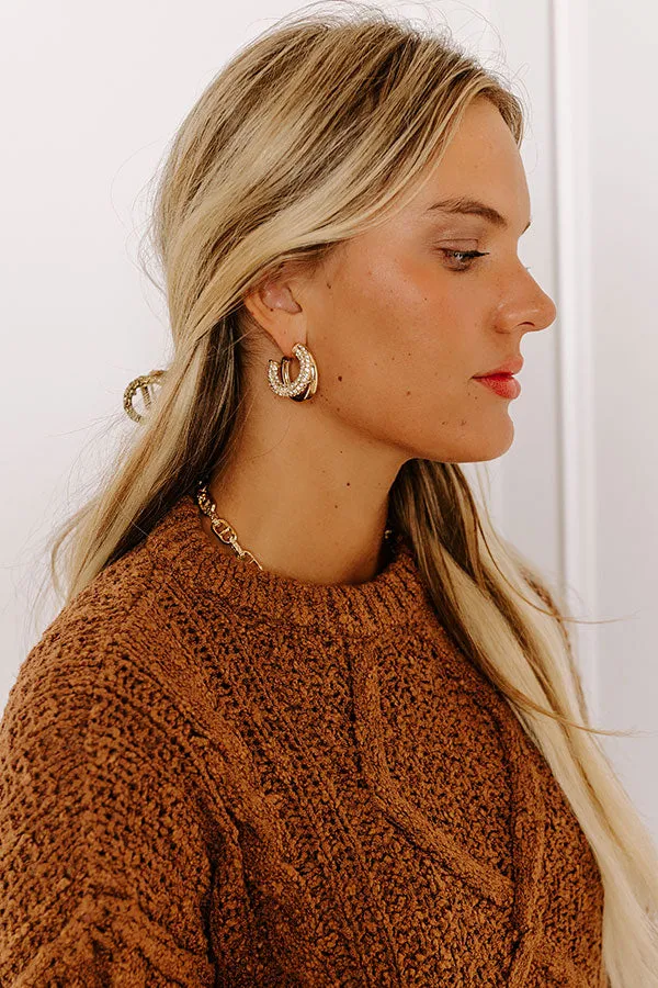 Dancing In The Moonlight Hoop Earrings sold by Impressions product image thumbnail 4