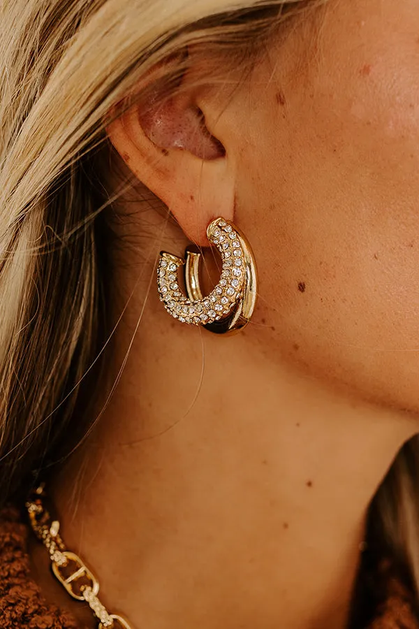 Dancing In The Moonlight Hoop Earrings sold by Impressions product image thumbnail 3