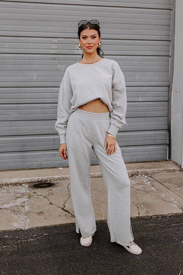 Cozier Than Ever Pants In Grey sold by Impressions product image thumbnail 2