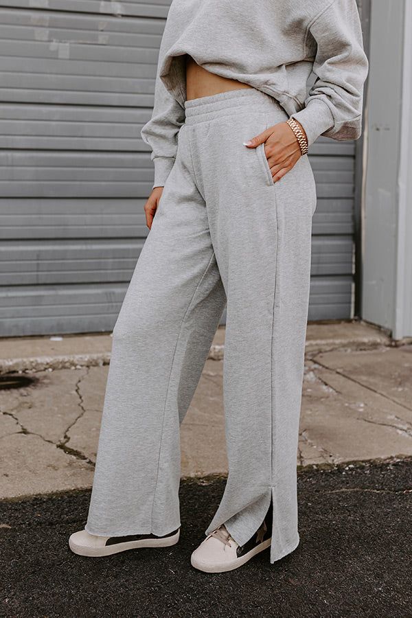Cozier Than Ever Pants In Grey sold by Impressions product image thumbnail 3