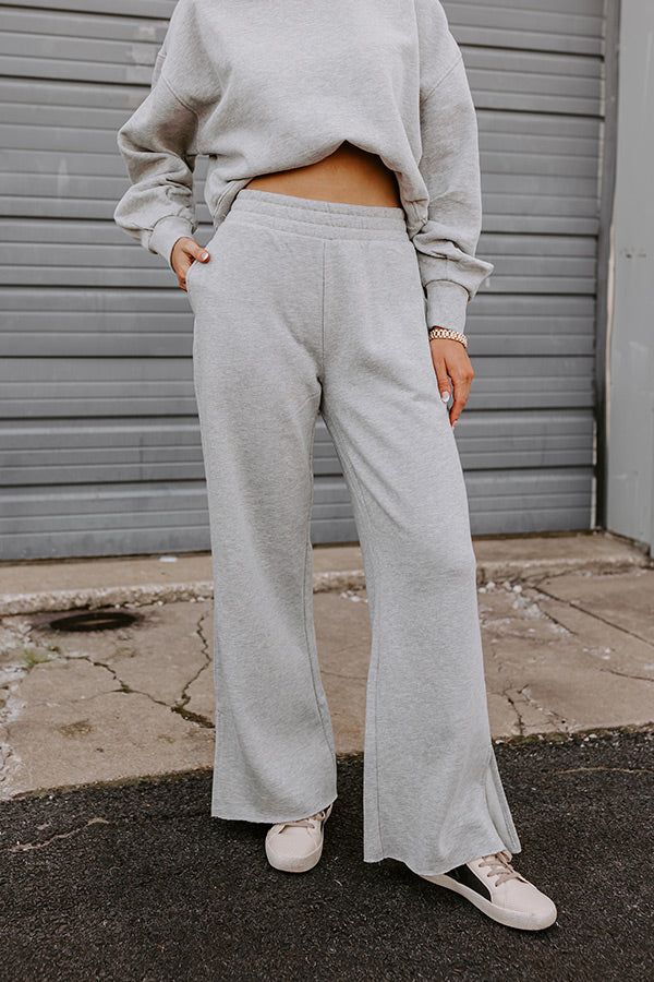 Cozier Than Ever Pants In Grey sold by Impressions