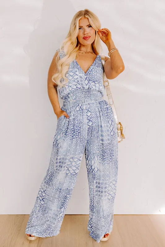 Paired Up In Paradise Jumpsuit Curves sold by Impressions