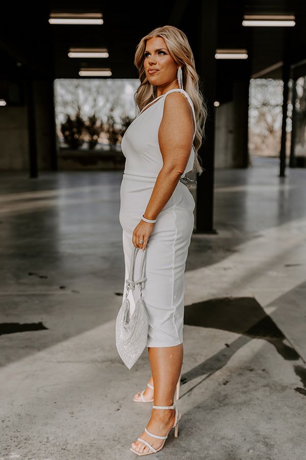 Absolutely Elegant One Shoulder Midi Curves sold by Impressions product image thumbnail 4