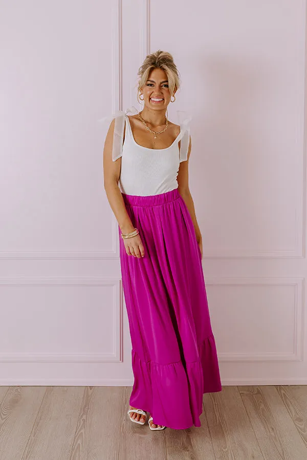 Resort Radiance Maxi Skirt in Orchid sold by Impressions product image thumbnail 5